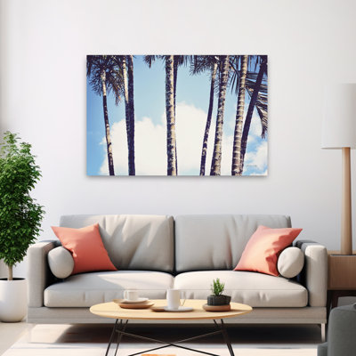 Palms Contemporary Blue South Africa Brown