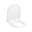 Compact Softclose Non Slamming Elongated Toilet Seat