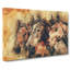 Trio Of Horses In Abstract - Wrapped Canvas-55301664