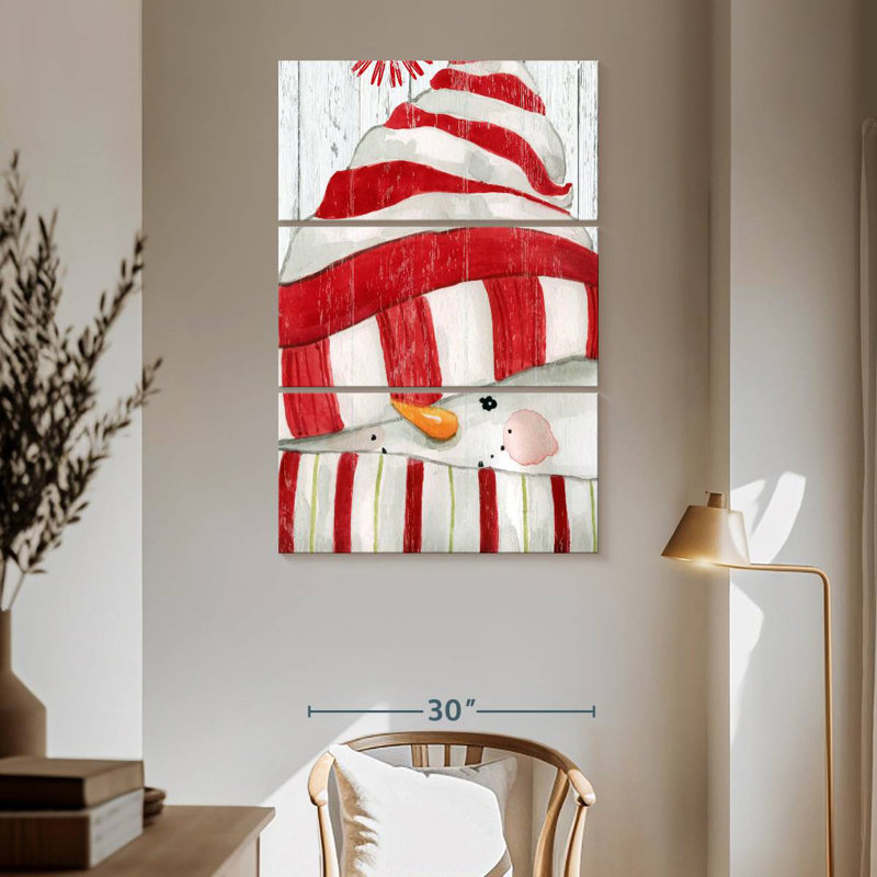 Lelend Snowman Wishes, 65" H x 42" W