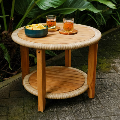  Table d'extérieur 24,25 po x l 24,25 po