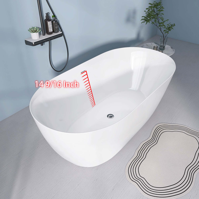 Wholesale Mini Small Sizes Bathtub For Adult Acrylic Freestanding Bathtub