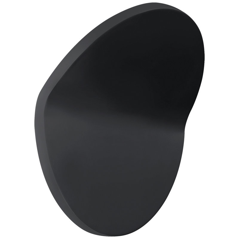 Peter Bristol Bend Large Round Light, Matte Black