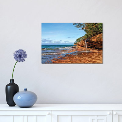 Miners Beach 1 Piece Wrapped Canvas Wall Art