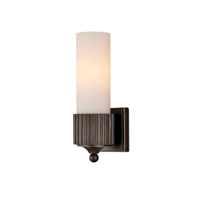 Bryce Gold Bath Wall Sconce, Oil Rubbed Bronze