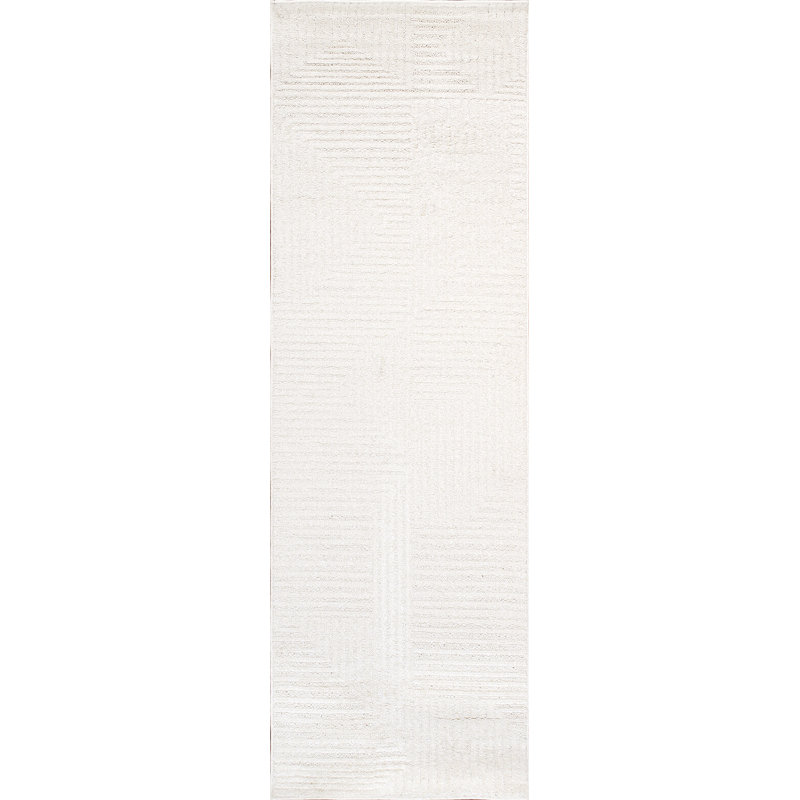 Sutton Geometric Indoor Rug, Runner 2'7" x 8'
