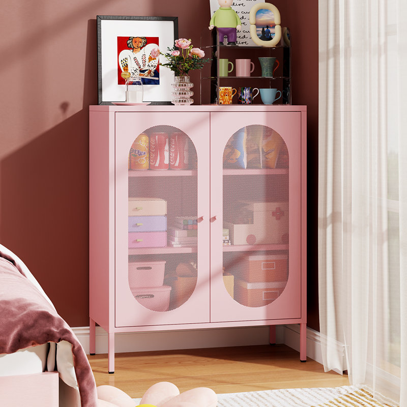 Metal Accent Merwin, Pink