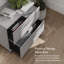 Classeur latéral 2 tiroirs gris platine-1764783931