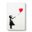 Girl with Red Balloon by Banksy - Wrapped Canvas-55314559