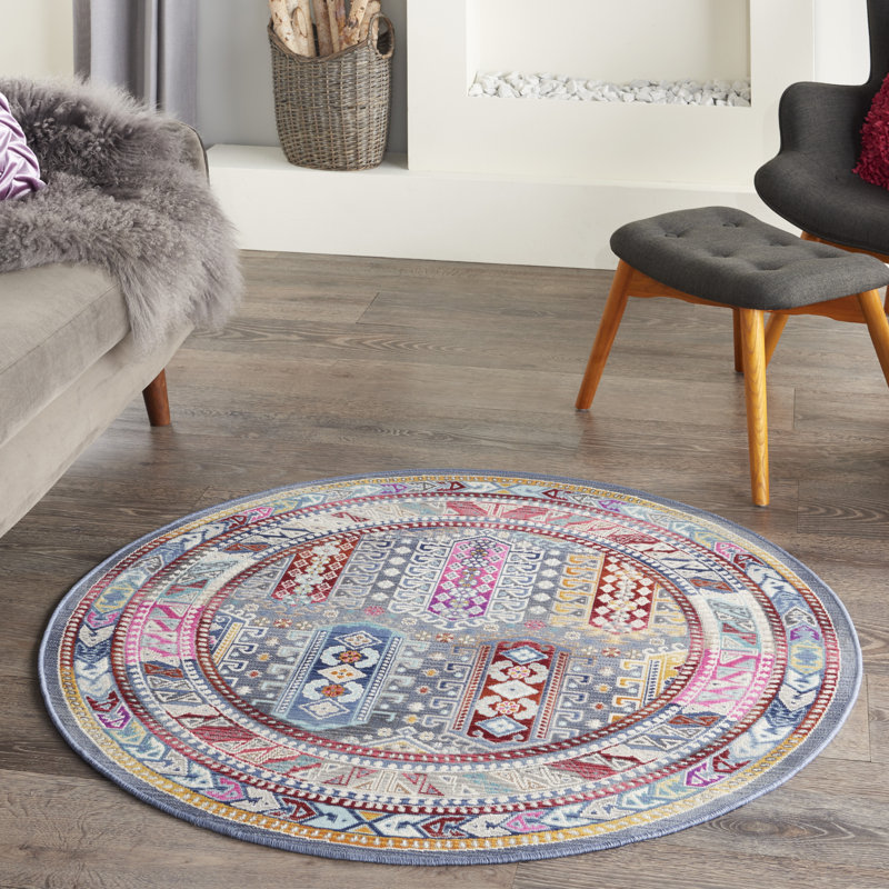 Indoor Rug, Round 4'