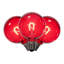Transparent U-Shaped Filament Bulb, 120V, .6 Watts, 25 Bulbs per bag-237177153-237177157