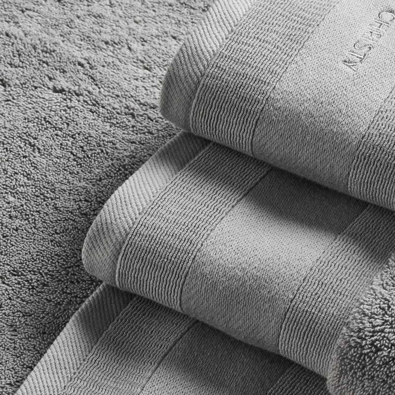 Signature Bath Sheet, Opal Gray