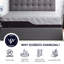 Grand matelas en mousse de latex 11 po - Support intérieur respirant 11 po