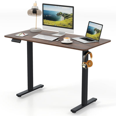 Adjustable Metal Base Standing Desk