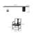 6 - Person Solid Wood Top Double Pedestal Dining Set-99330161