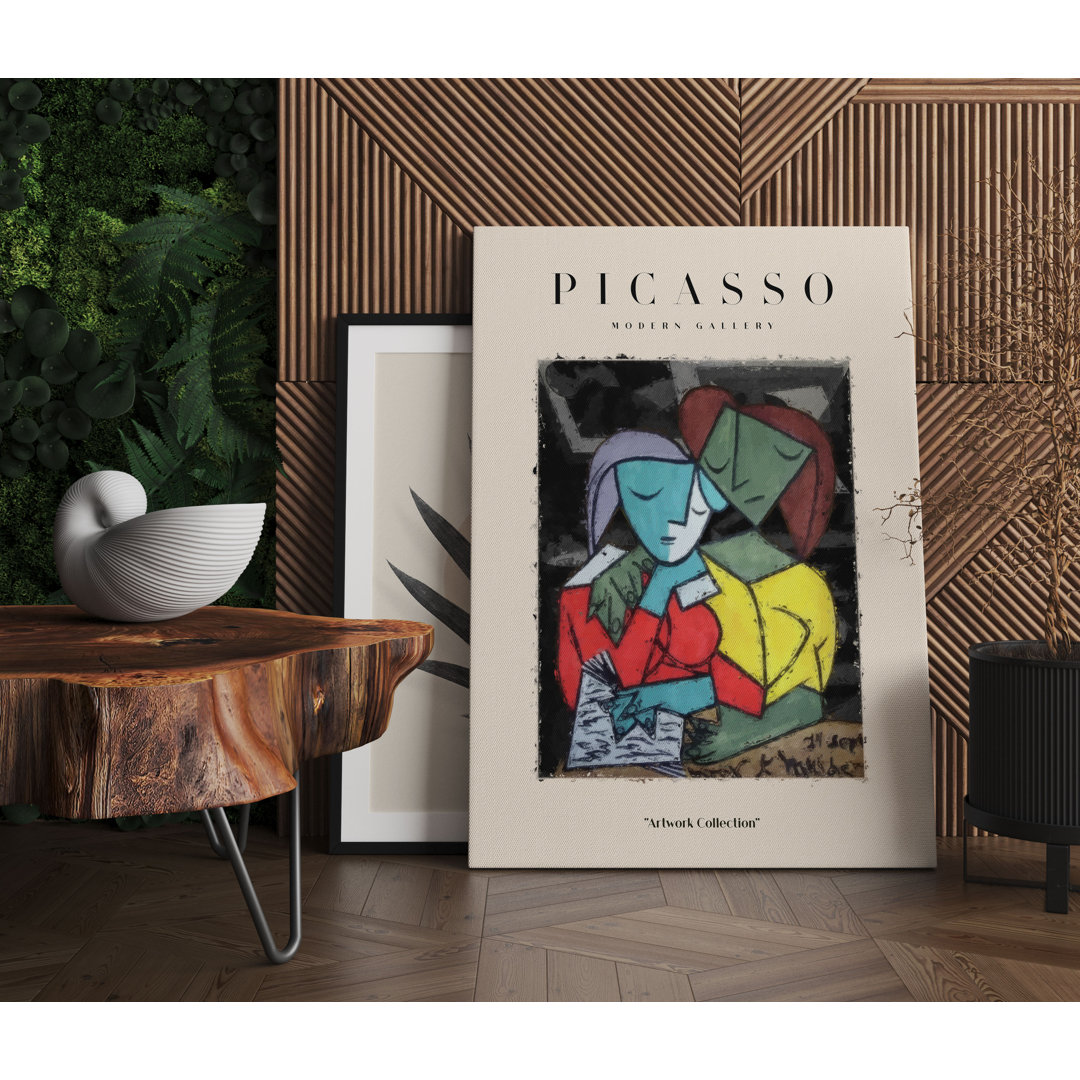 Picasso Art Collection  - Zwei Frauen Als Leinwandbild Art_0871