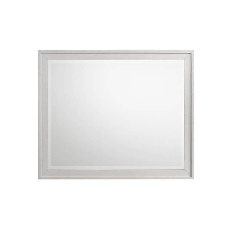Miroir Andover en blanc, Blanc
