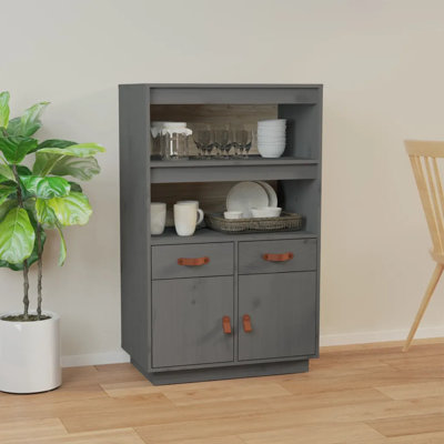 Kyi 67cm Solid Wood Sideboard