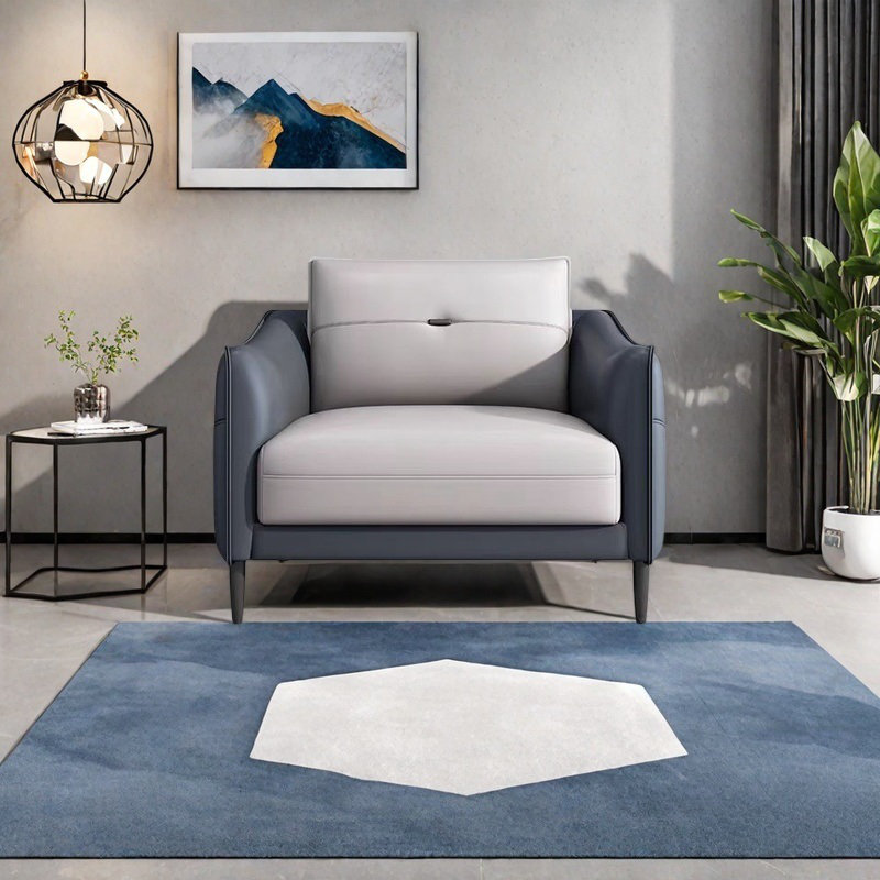 Fauteuil d'appoint moderne et décontracté