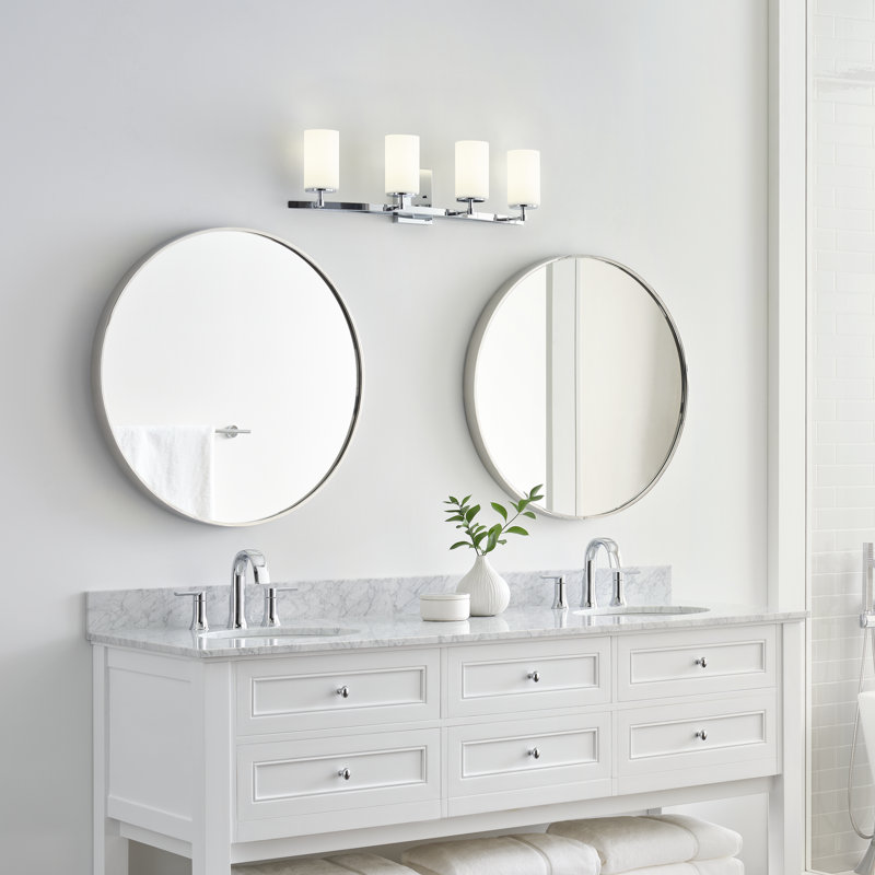 Alturas Four Light Wall / Bath from Generation Lighting , Brushed Oil Rubbed Bronze, No