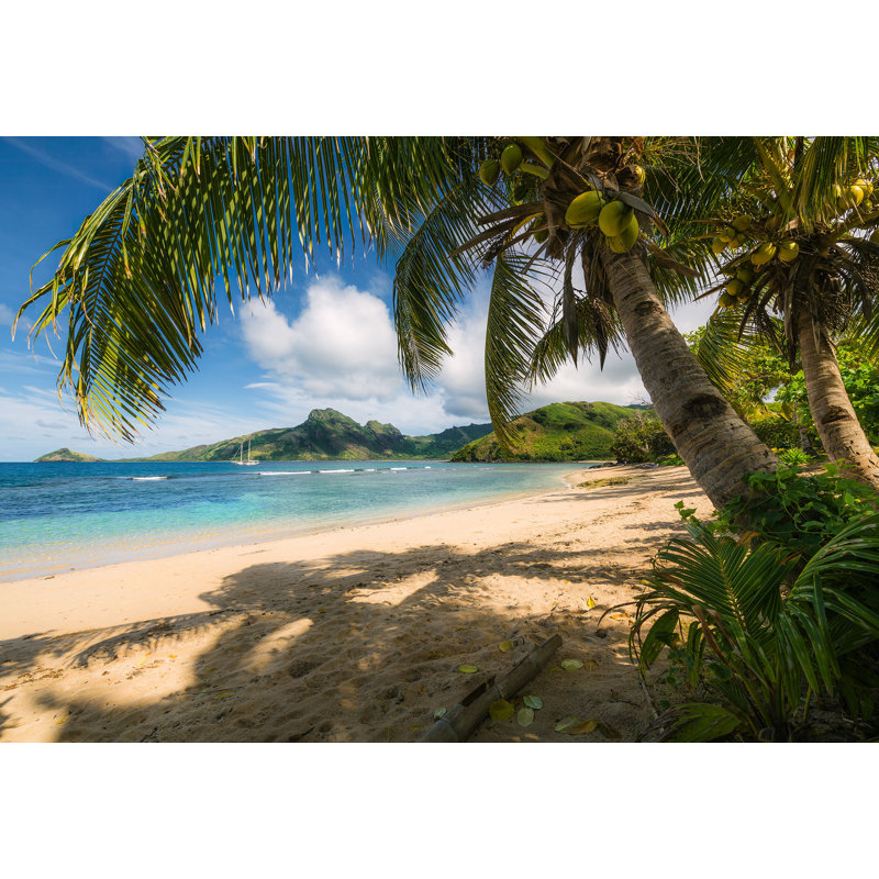 Castaway Beach Scenery 3.68m x 2.54m Matte Mural