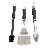 Weber Precision 3-Piece Grill Tool Set