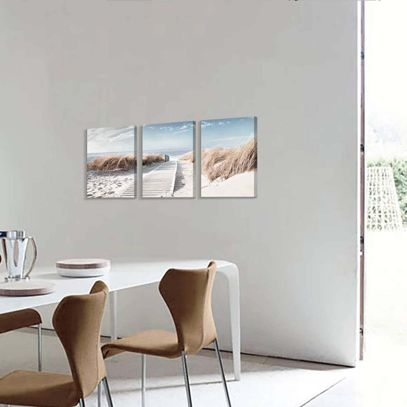 3 Piece Wrapped Canvas Wall Art