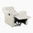 Marnie 29" Modern & Contemporary Faux Leather Manual Recliner with Space-Saving Wall-Hugger Design & Integrated Magazine Pocket