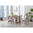 Mid Century Upholstered Side Chairs Farmhouse Dining Chairs With Wood Legs-2140026551