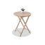 Table ronde ronde en bois massif pour patio-129101078
