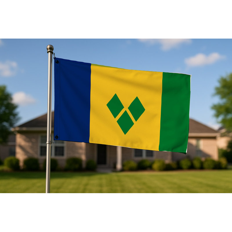 Drapeau de Saint-Vincent-et-les-Grenadines — Drapeau