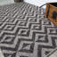 Haleemah Chevron Hand Woven Indoor / Outdoor Area Rug-1479856938