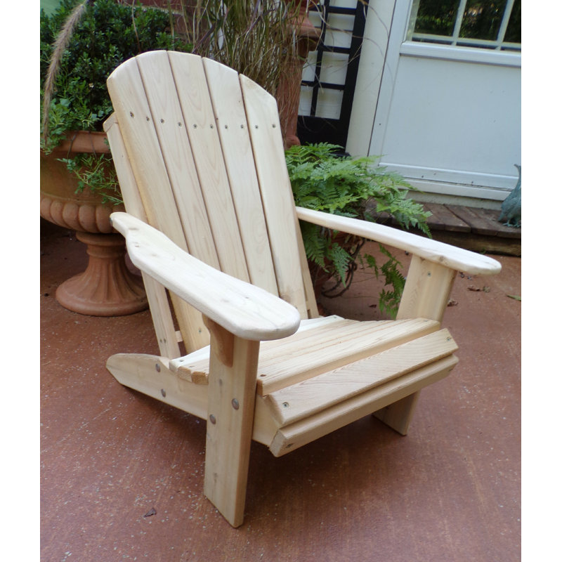 Cuellar Cedar Foldable Outdoor Adirondack Chair