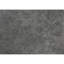 Table contemporaine de style contemporain avec plateau en stratifié gris et base en métal noir, table de 40,5 po de long, rectangulaire de L 40 po