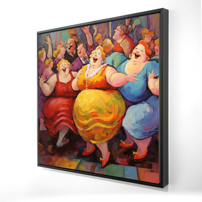 Live Dance Print On Canvas