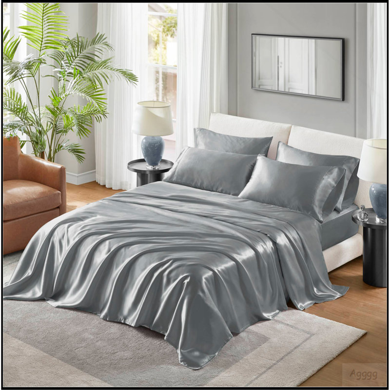 Ensemble de draps 4 pièces, Grey