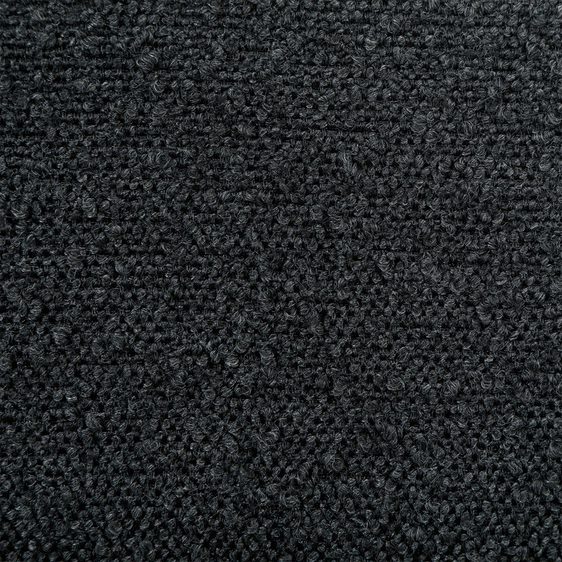 Chaise d'appoint rembourrée Mckinley, Noir