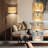 Arched/arc Floor Lamp With Remote Control, Dimmable Bulb Included-503546139