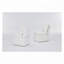 Chaise rembourrée en lin sans accoudoirs-920662614