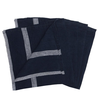 Tegan Linen Stripe 20" Napkin