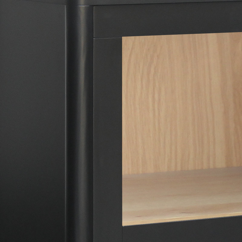 Hannah Cabinet Black, Black