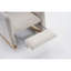 Chaise berçante en coton et lin avec repose-pieds réglable-1445794336-1445794341