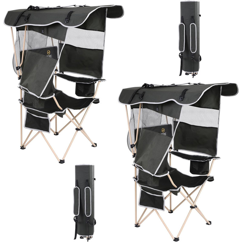 Chaise de camping pliante 
