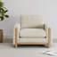 Fauteuil rembourré 43,3 po Adika-116367188