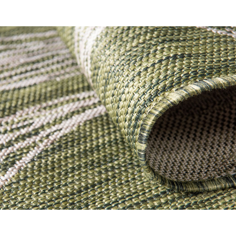 Tapis d'extérieur Kona couleur forêt, Tapis de couloir 2 pi x 6 pi