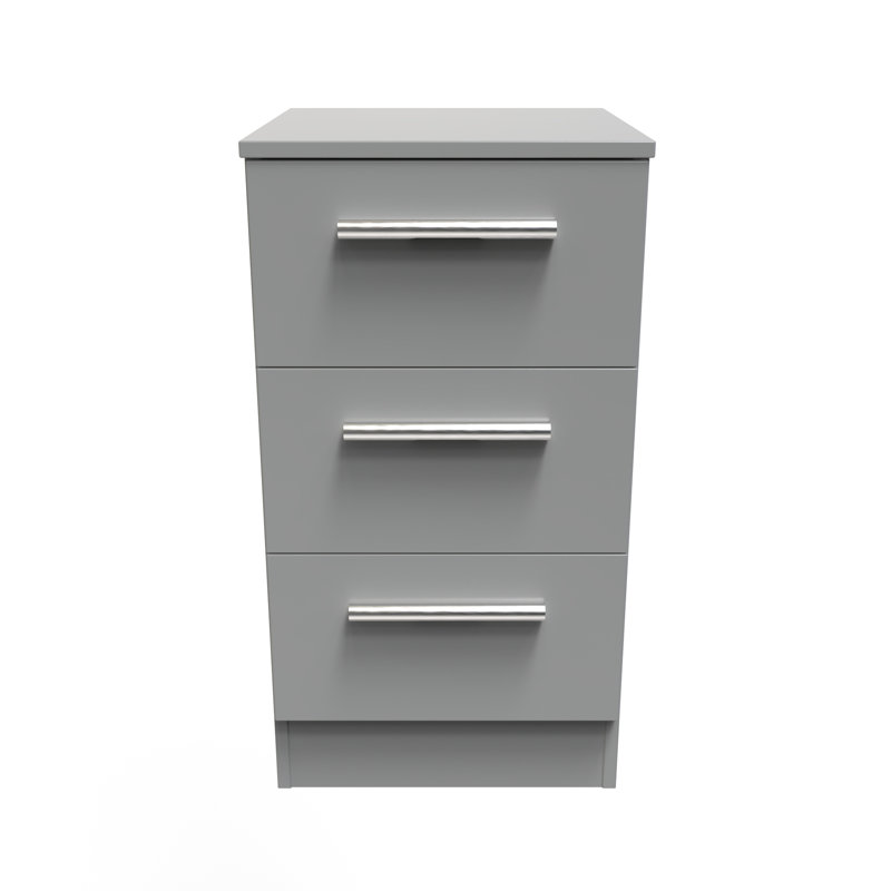 Contrast 37cm W Manufactured Wood Bedside Table