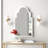 Elberta Solid Wood Flat Wall Mirror