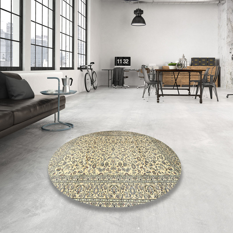 Anthea Oriental Indoor Rug, Round 7'
