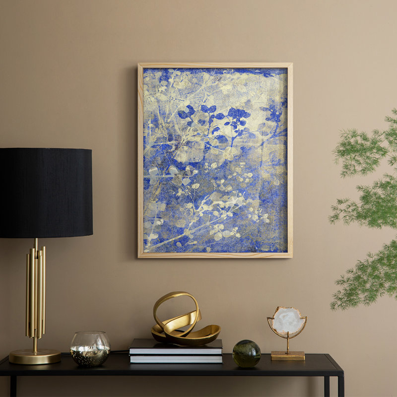 «Boundless I», reproduction encadrée - bois massif, Natural, 15" H x 12" W