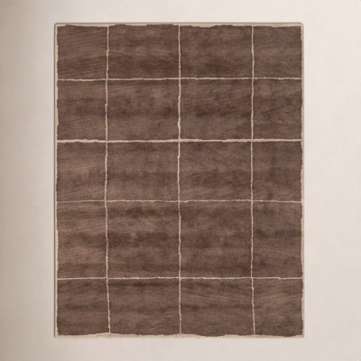 Merritt Hand-Tufted Geometric Wool Rug